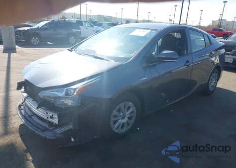 2019 Toyota Prius Le z USA, uszkodzony, nr VIN JTDKARFU6K3102490